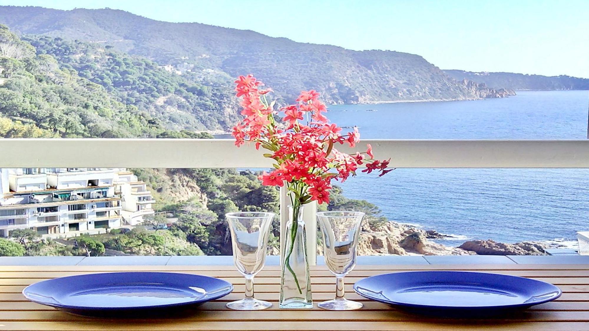 ⭑ Sea Views + Private Beach. What Else? ⭑ Tossa de Mar Exteriér fotografie